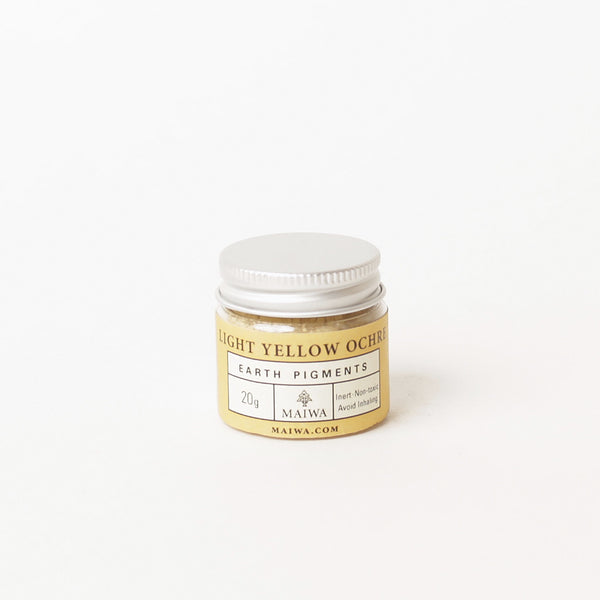 Light Yellow Ochre Earth Pigment from Maiwa