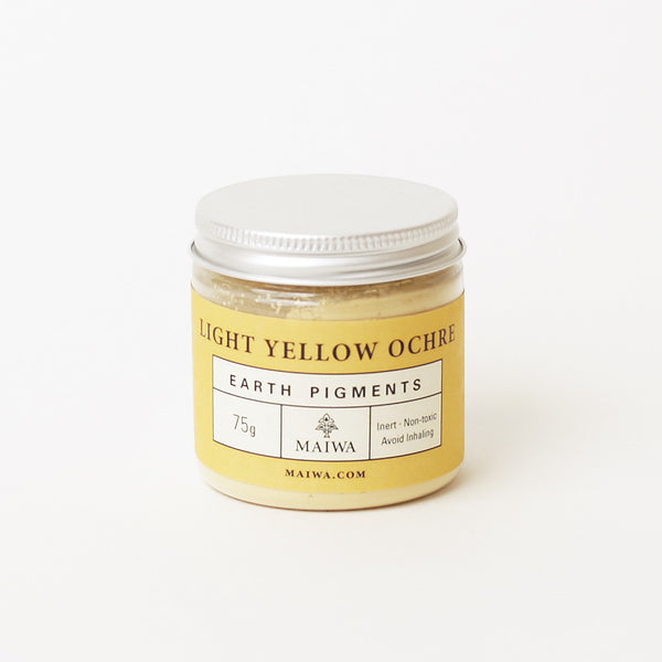 Light Yellow Ochre Earth Pigment from Maiwa