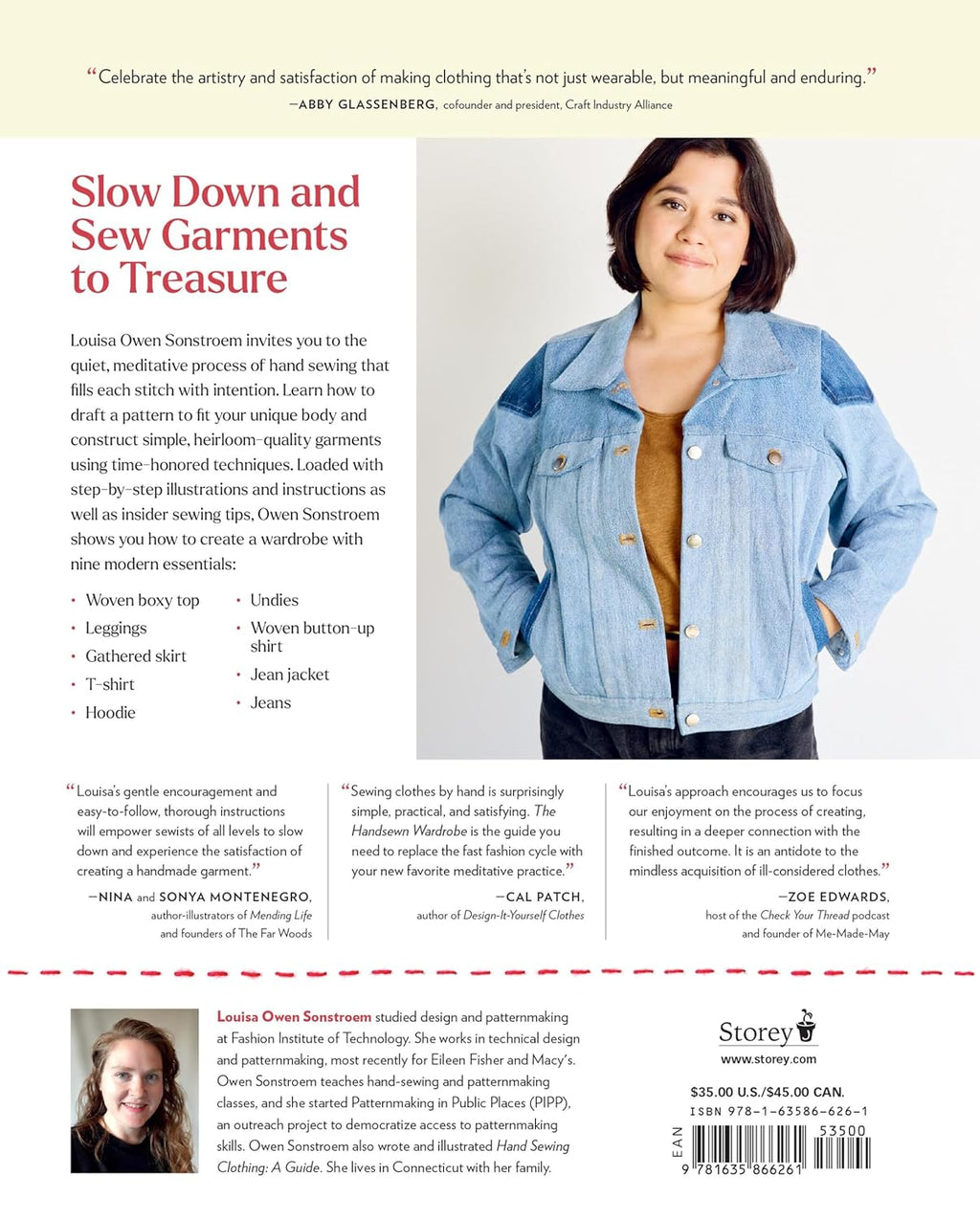 The Handsewn Wardrobe: A Complete Guide to Making Your Own Clothes