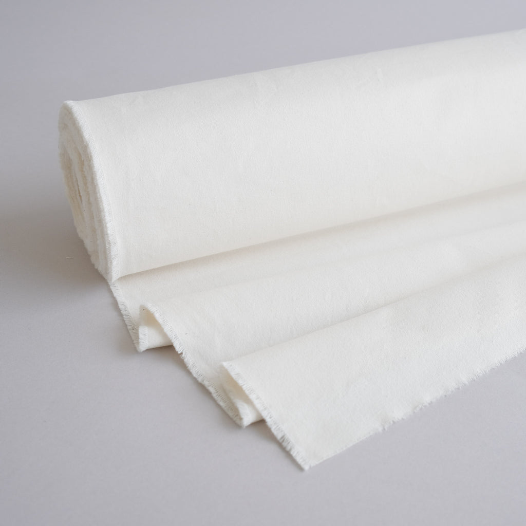 Fabric Cotton Organic Canvas Whiteβ MAIWA