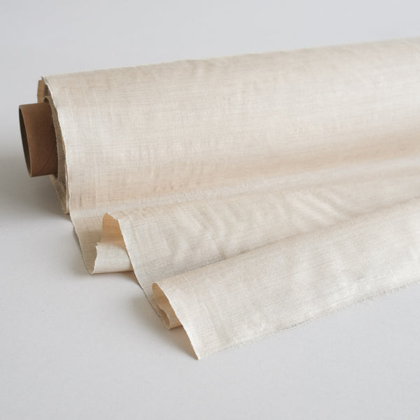 Organic Soft Silk+Cotton Fabric - NATURAL BLENDS ( Soft Silk Cotton,  Unbleached Dyeable )