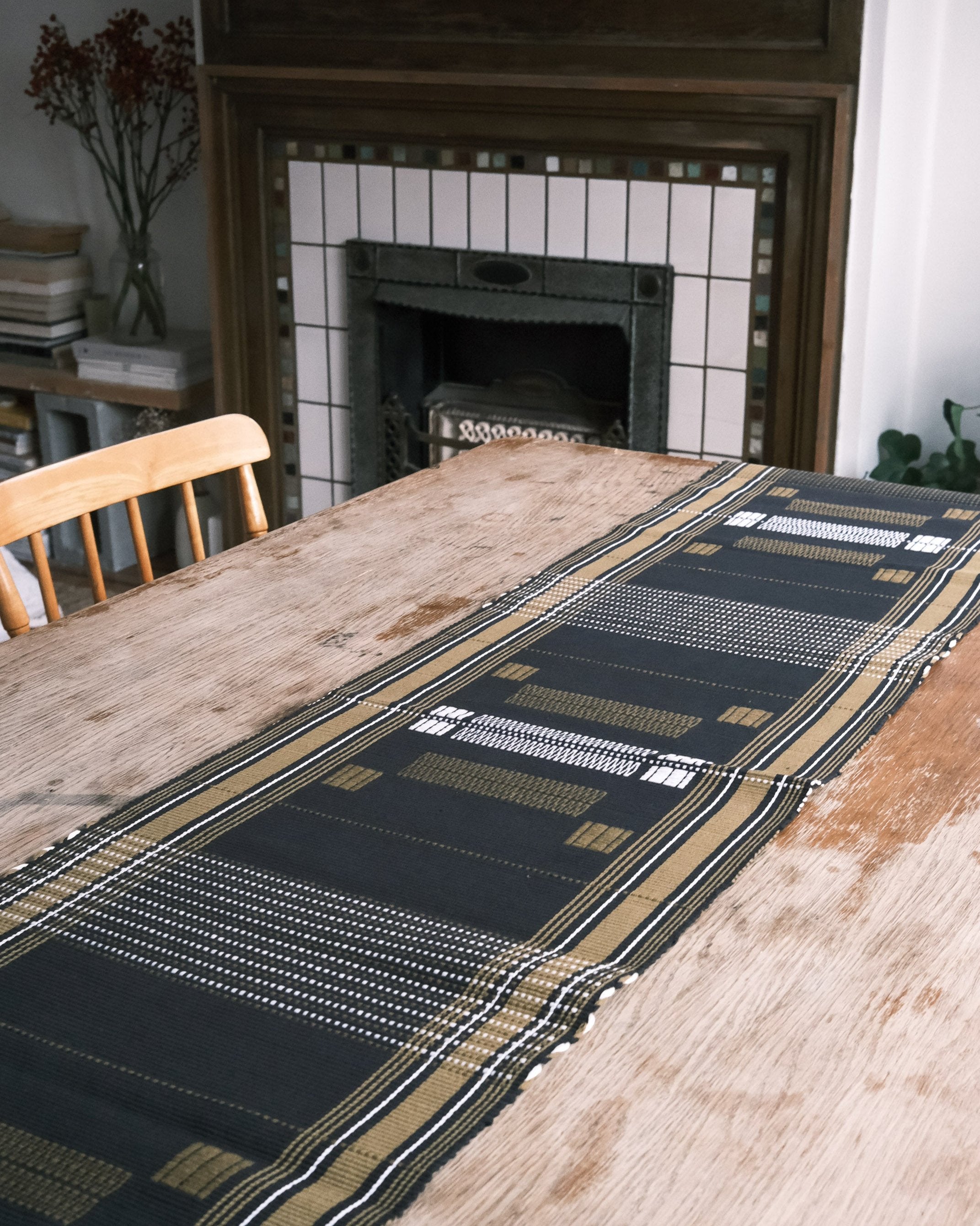 Nagaland - Handwoven Cotton Runner - Harmonium– MAIWA