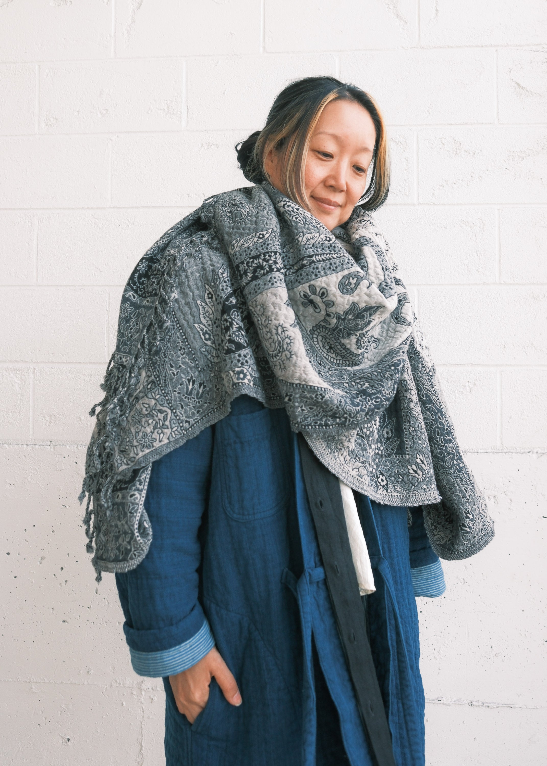 4万円KYOTO NISHIKAWA MERINO BLANKET Buy Kyoto Nishikawa Quality Blanket (140cm x 200cm, Floral Pink