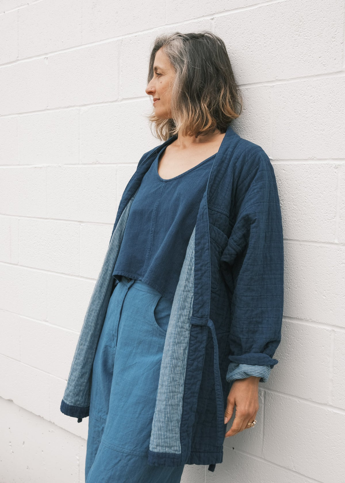 Maiwa Shorts - Stone Blue