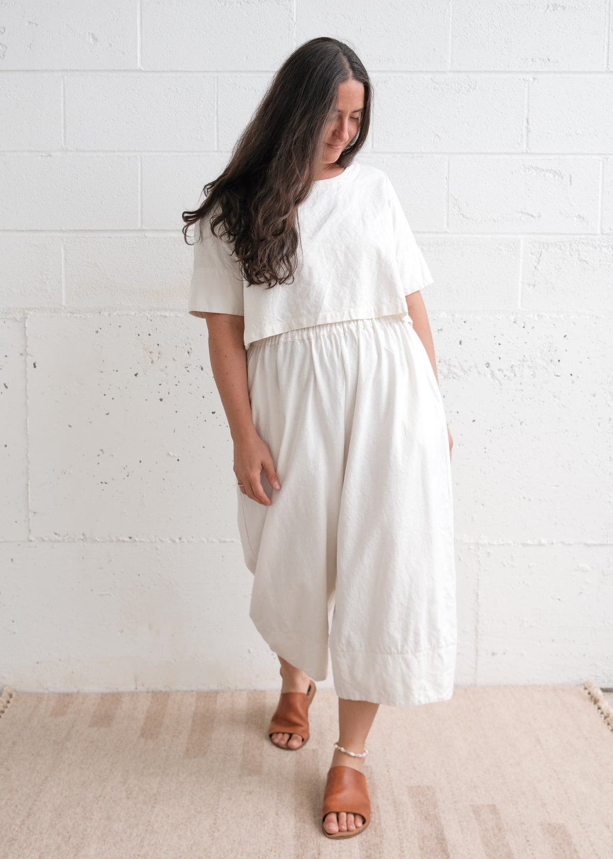 Wildflower Dreams 100% Organic Cotton Palazzo Pants