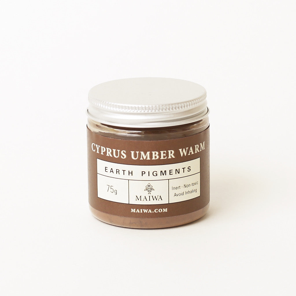 Cyprus Umber Warm Earth Pigment from Maiwa