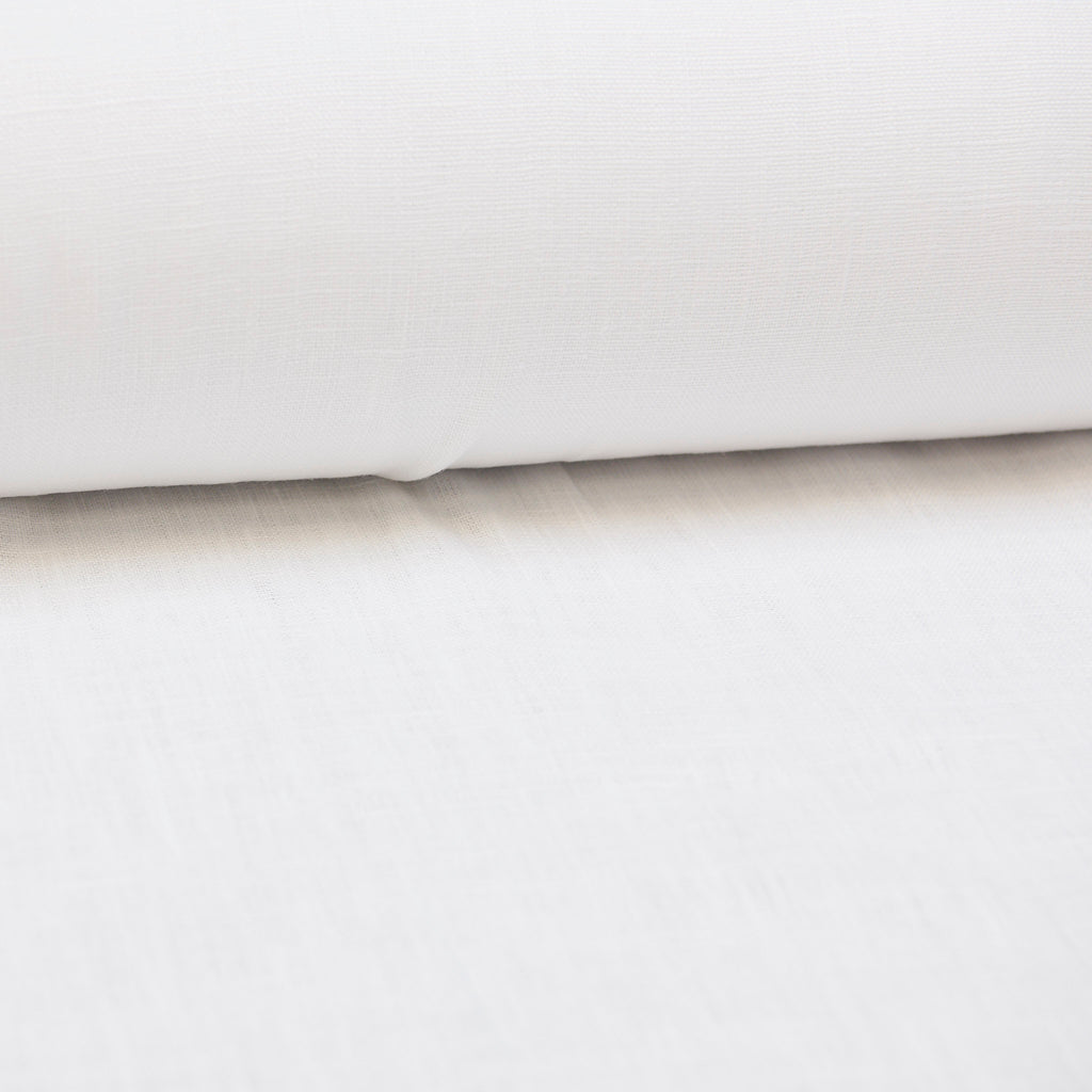 Fabric - Maiwa's Laundered Linen - White Oyster– MAIWA