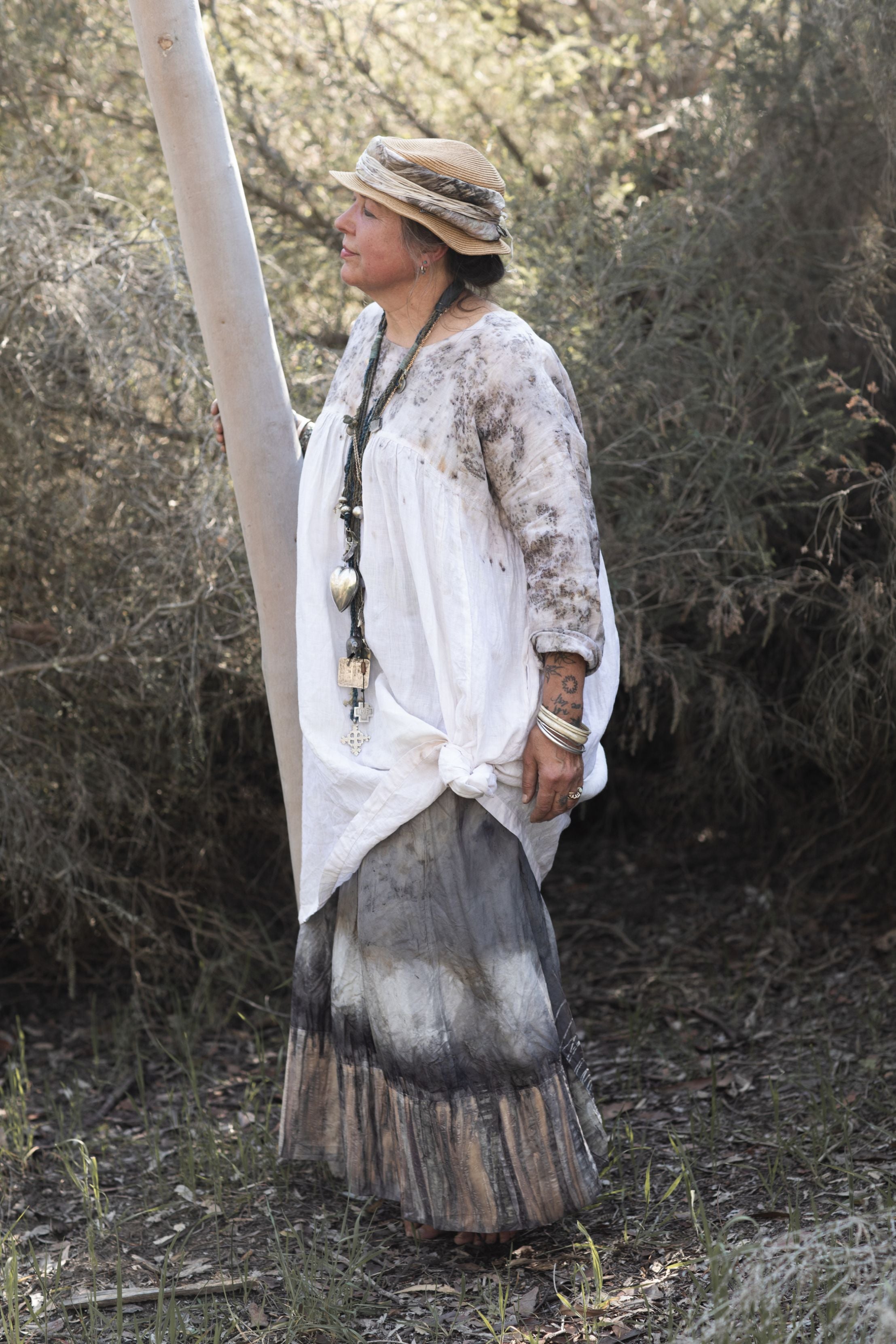Journeywoman - Wind Dancer Skirt - Silk– MAIWA