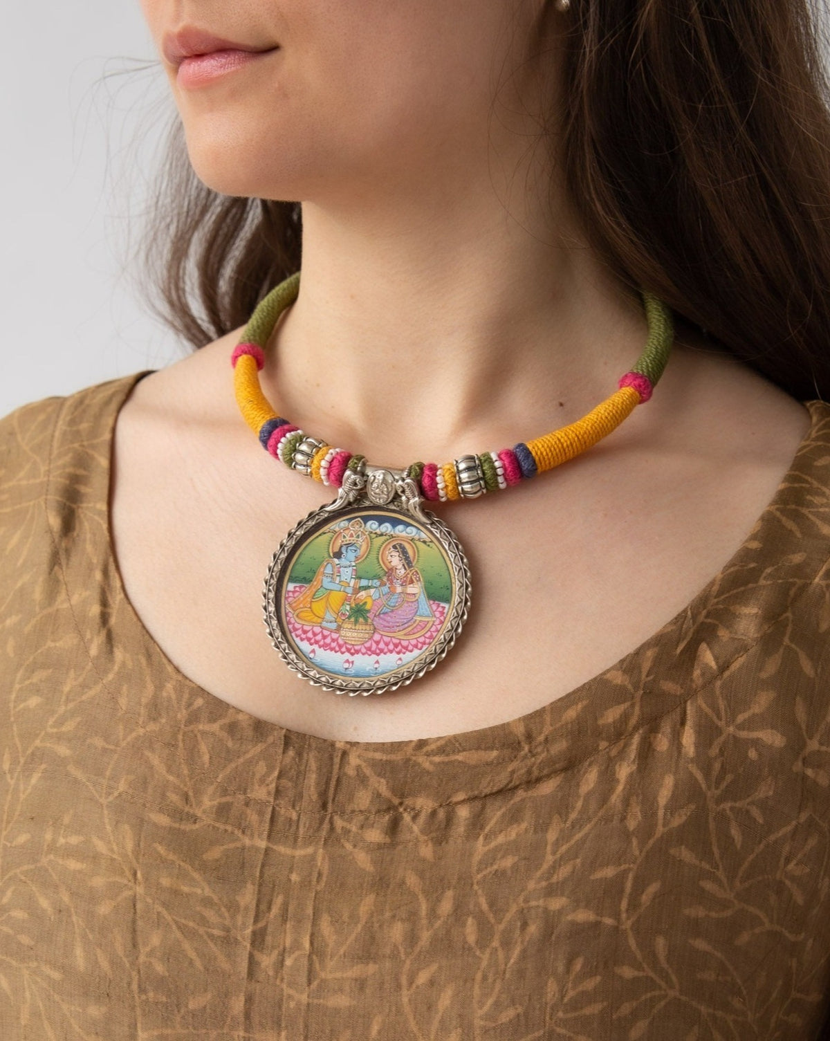 Krishna necklace on sale