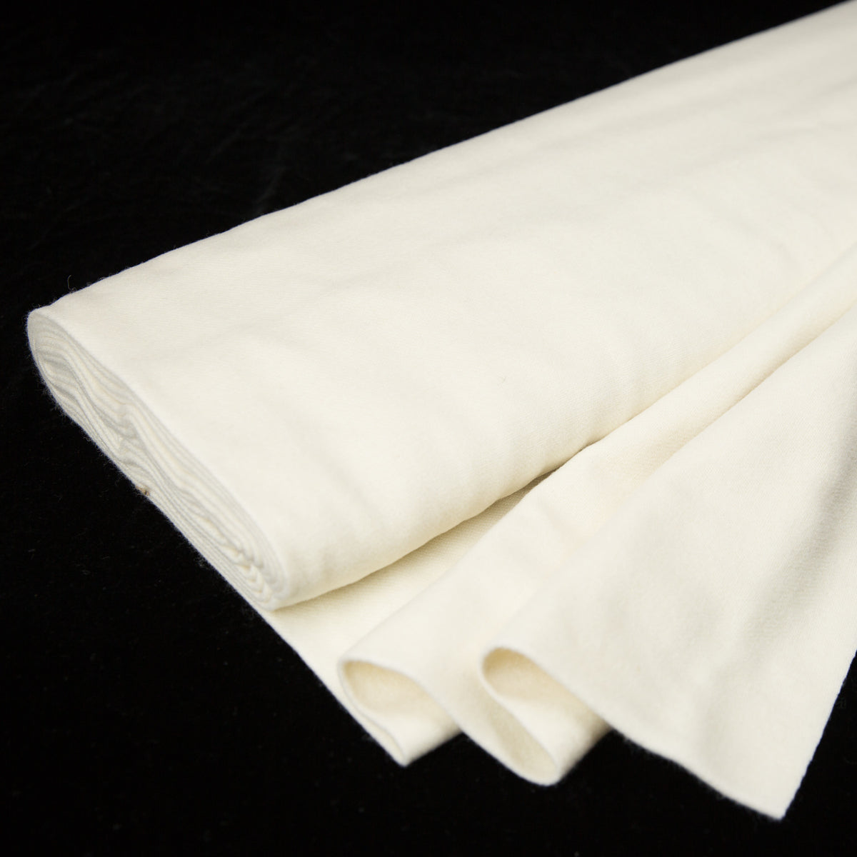 Dorr Mill Wool Fabric, White Wool Fabric