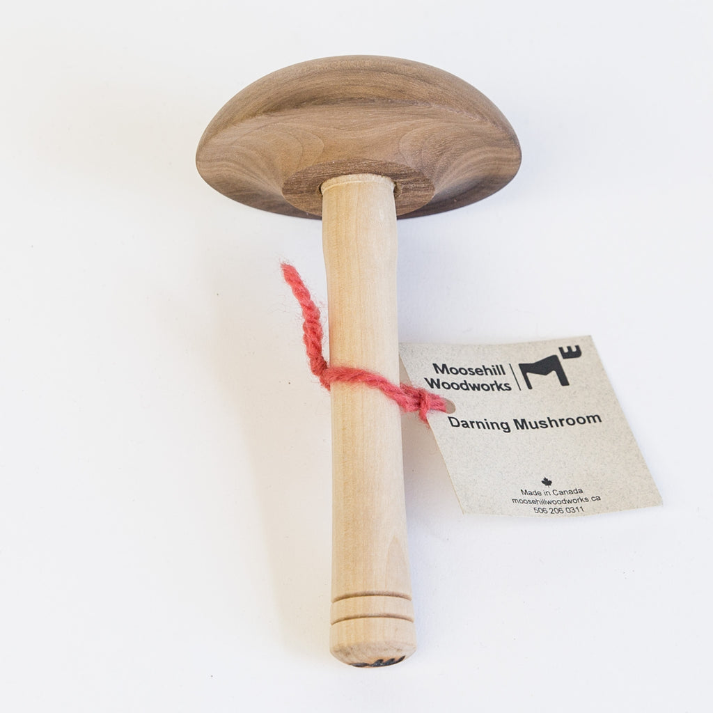 Darning Mushroom - Moosehill Woodworks - Honey Cap