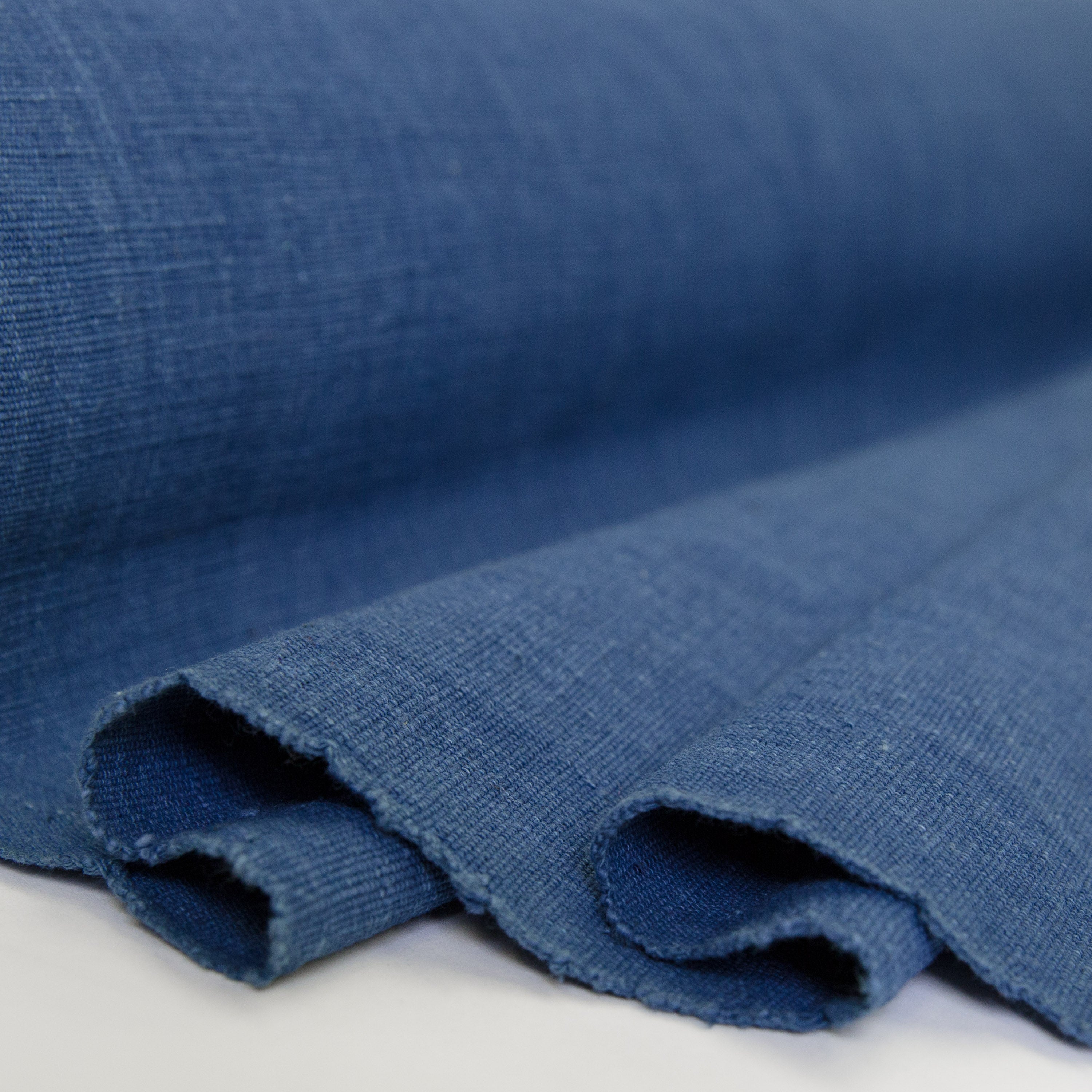 Fabric - Bengal Handweaves - Heavy Cotton - Indigo– MAIWA