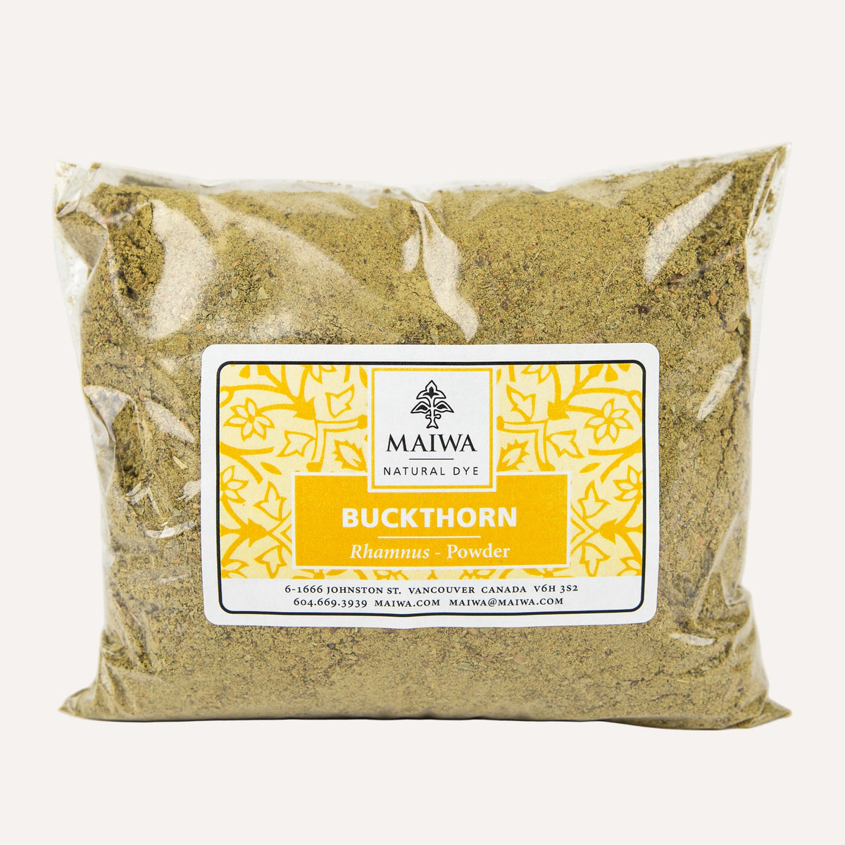 Buckthorn Powder 500g (1.1 lb)– MAIWA