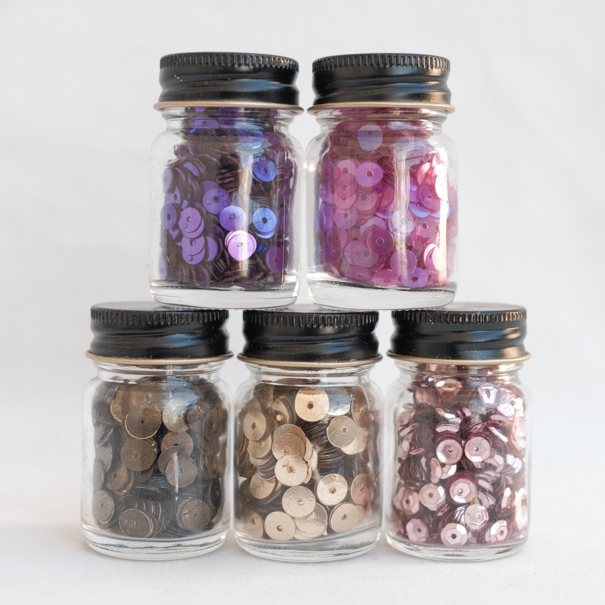 Sequin Collection - Set of 5 - Love of Pink– MAIWA